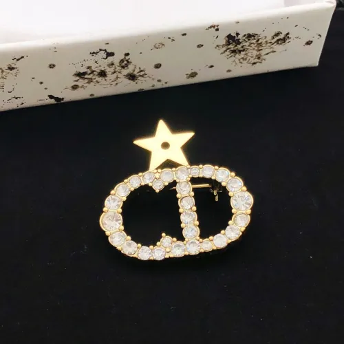 Replica Christian Dior Brooches For Women #1447865 $25.00 USD for Wholesale