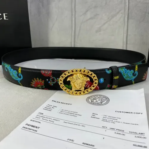 Replica Versace AAA Quality Belts For Men #1447868 $68.00 USD for Wholesale