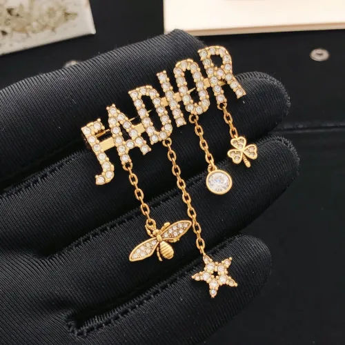 Wholesale Christian Dior Brooches For Women #1447875 $27.00 USD, Wholesale Quality Replica Christian Dior Brooches