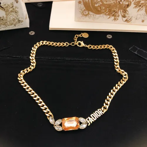 Wholesale Christian Dior Necklaces For Women #1447886 $29.00 USD, Wholesale Quality Replica Christian Dior Necklaces