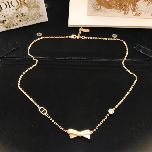 Wholesale Christian Dior Necklaces For Women #1447896 $25.00 USD, Wholesale Quality Replica Christian Dior Necklaces