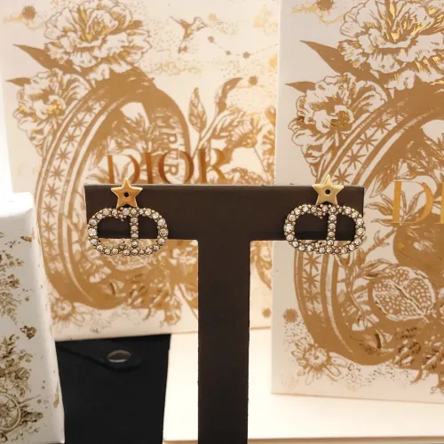 Replica Christian Dior Earrings For Women #1447932 $25.00 USD for Wholesale