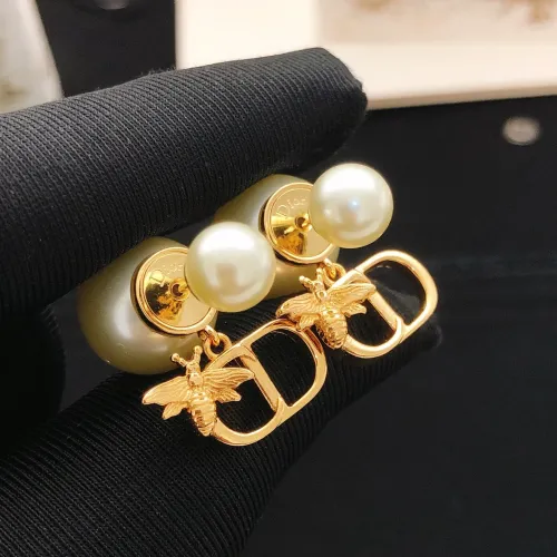 Replica Christian Dior Earrings For Women #1447935 $27.00 USD for Wholesale