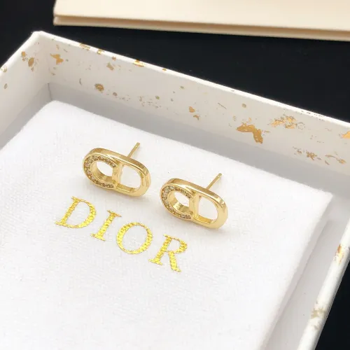 Replica Christian Dior Earrings For Women #1447940 $25.00 USD for Wholesale