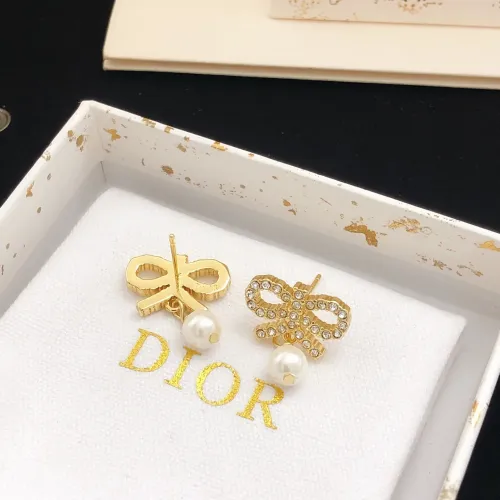 Replica Christian Dior Earrings For Women #1447942 $25.00 USD for Wholesale