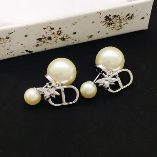 Wholesale Christian Dior Earrings For Women #1447945 $25.00 USD, Wholesale Quality Replica Christian Dior Earrings