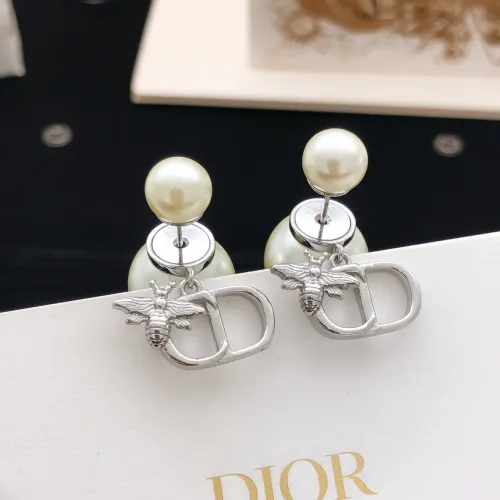 Replica Christian Dior Earrings For Women #1447945 $25.00 USD for Wholesale