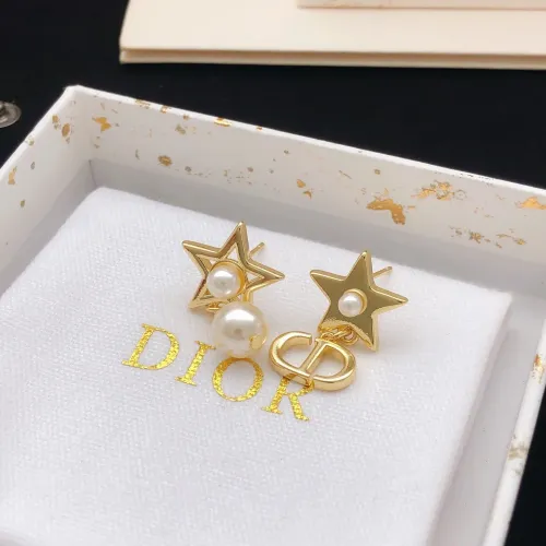 Replica Christian Dior Earrings For Women #1447946 $25.00 USD for Wholesale