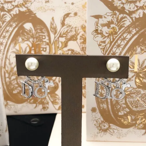 Replica Christian Dior Earrings For Women #1447947 $27.00 USD for Wholesale