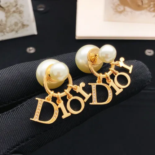 Wholesale Christian Dior Earrings For Women #1447948 $27.00 USD, Wholesale Quality Replica Christian Dior Earrings