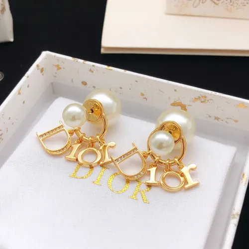 Replica Christian Dior Earrings For Women #1447948 $27.00 USD for Wholesale