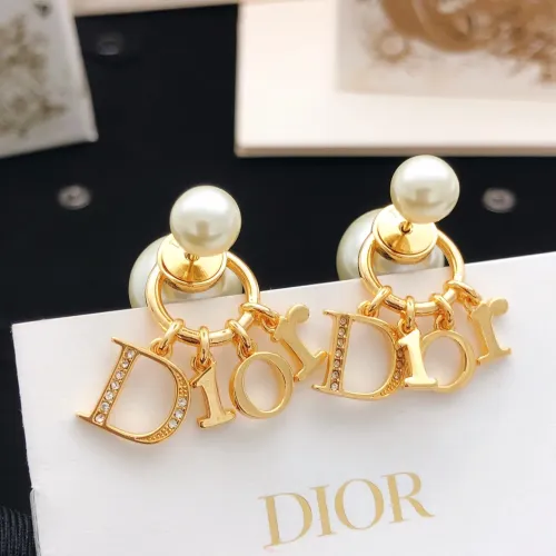 Replica Christian Dior Earrings For Women #1447948 $27.00 USD for Wholesale