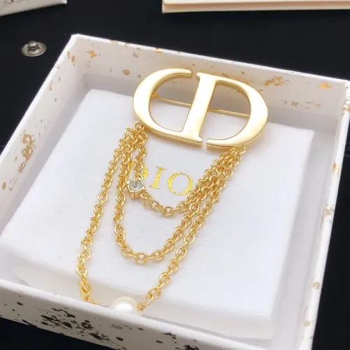 Replica Christian Dior Brooches For Women #1447949 $27.00 USD for Wholesale