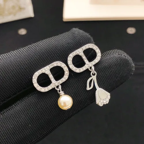 Replica Christian Dior Earrings For Women #1447950 $27.00 USD for Wholesale