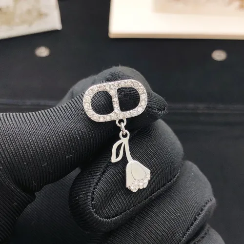 Replica Christian Dior Earrings For Women #1447950 $27.00 USD for Wholesale