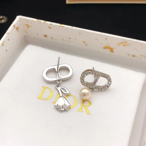 Replica Christian Dior Earrings For Women #1447950 $27.00 USD for Wholesale