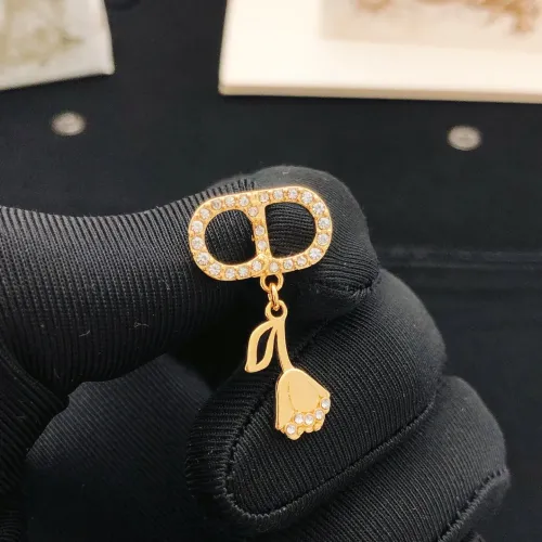 Replica Christian Dior Earrings For Women #1447951 $27.00 USD for Wholesale