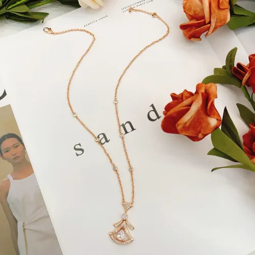 Replica Bvlgari Necklaces For Women #1447993 $32.00 USD for Wholesale