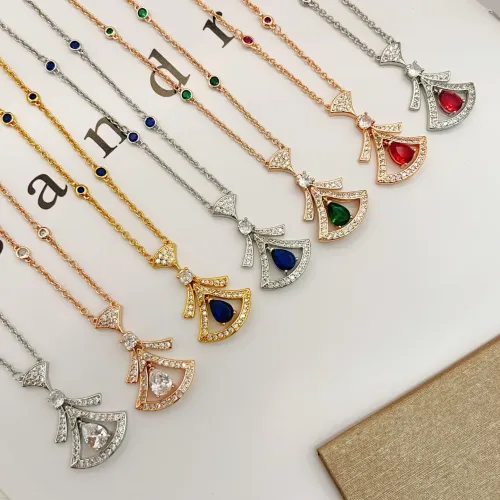 Replica Bvlgari Necklaces For Women #1447993 $32.00 USD for Wholesale