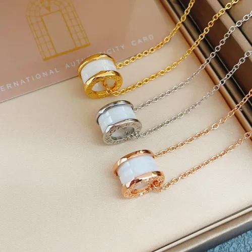 Replica Bvlgari Necklaces For Women #1447997 $32.00 USD for Wholesale