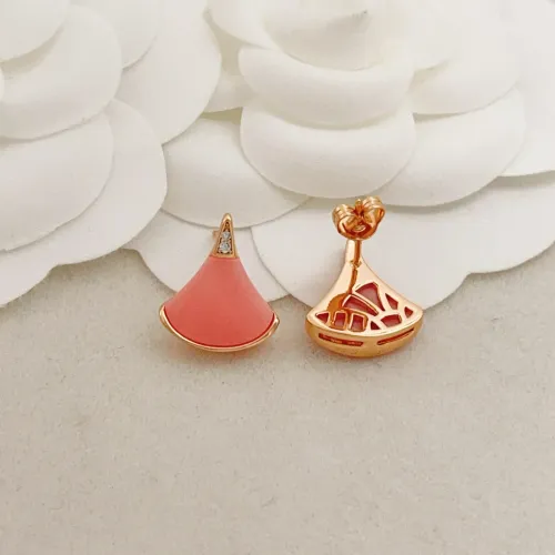 Replica Bvlgari Earrings For Women #1448006 $32.00 USD for Wholesale