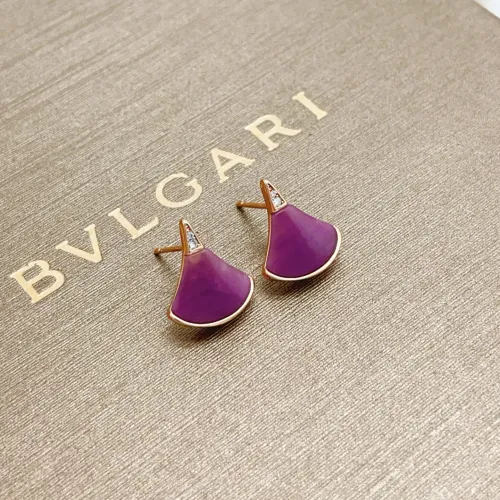 Wholesale Bvlgari Earrings For Women #1448009 $32.00 USD, Wholesale Quality Replica Bvlgari Earrings