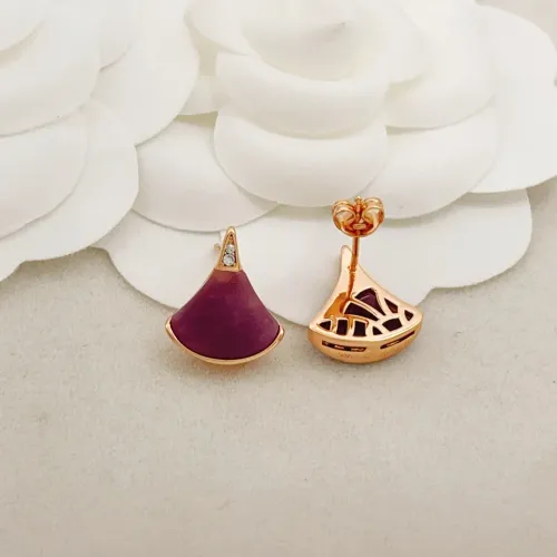 Replica Bvlgari Earrings For Women #1448009 $32.00 USD for Wholesale