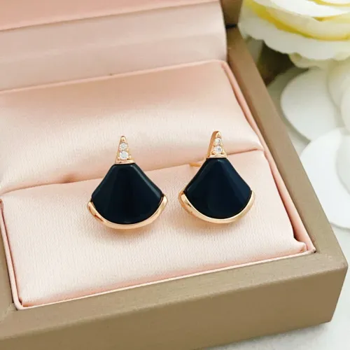 Replica Bvlgari Earrings For Women #1448010 $32.00 USD for Wholesale