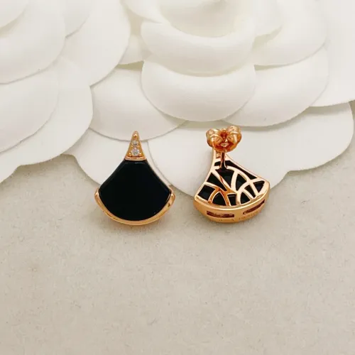 Replica Bvlgari Earrings For Women #1448010 $32.00 USD for Wholesale