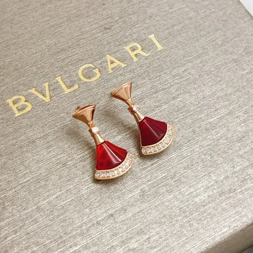 Wholesale Bvlgari Earrings For Women #1448011 $32.00 USD, Wholesale Quality Replica Bvlgari Earrings