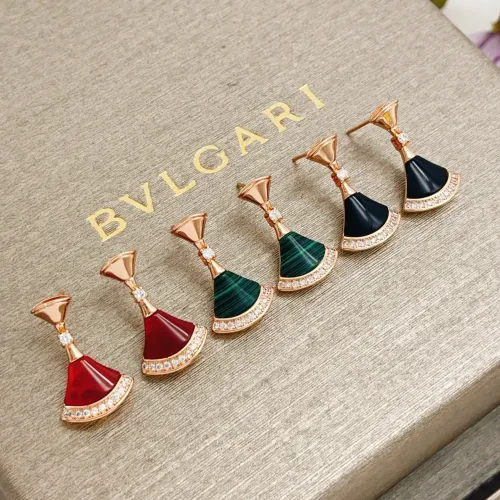 Replica Bvlgari Earrings For Women #1448012 $32.00 USD for Wholesale