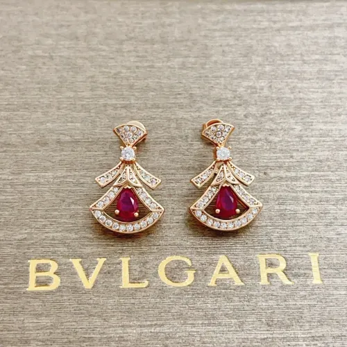 Wholesale Bvlgari Earrings For Women #1448014 $34.00 USD, Wholesale Quality Replica Bvlgari Earrings