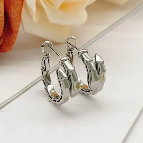 Wholesale Bvlgari Earrings For Women #1448015 $29.00 USD, Wholesale Quality Replica Bvlgari Earrings