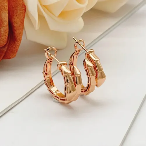 Wholesale Bvlgari Earrings For Women #1448016 $29.00 USD, Wholesale Quality Replica Bvlgari Earrings