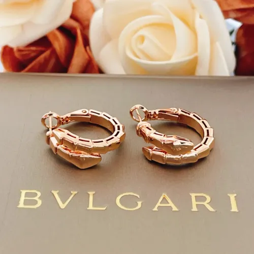 Replica Bvlgari Earrings For Women #1448016 $29.00 USD for Wholesale