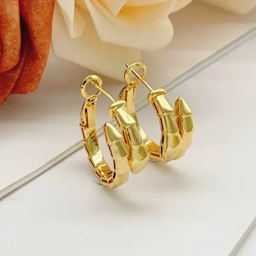 Wholesale Bvlgari Earrings For Women #1448017 $29.00 USD, Wholesale Quality Replica Bvlgari Earrings