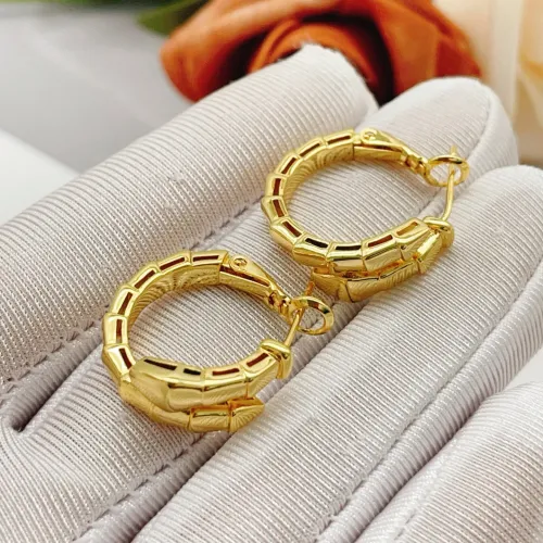 Replica Bvlgari Earrings For Women #1448017 $29.00 USD for Wholesale