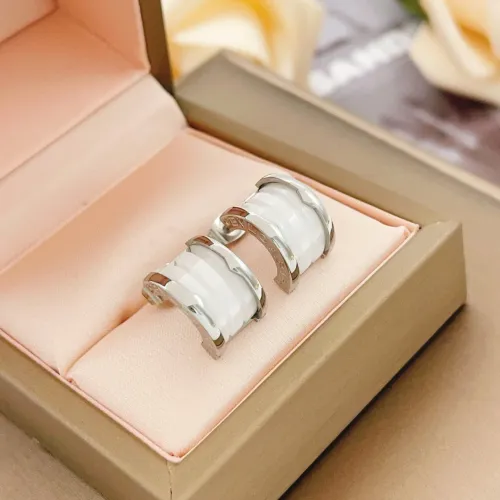 Wholesale Bvlgari Earrings For Women #1448018 $34.00 USD, Wholesale Quality Replica Bvlgari Earrings