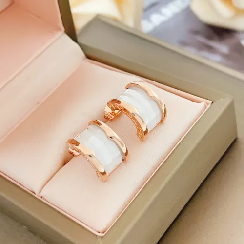 Wholesale Bvlgari Earrings For Women #1448019 $34.00 USD, Wholesale Quality Replica Bvlgari Earrings