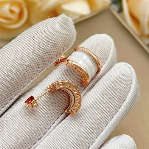 Replica Bvlgari Earrings For Women #1448019 $34.00 USD for Wholesale