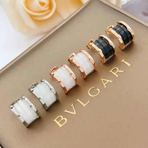 Replica Bvlgari Earrings For Women #1448019 $34.00 USD for Wholesale