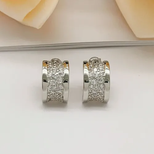 Wholesale Bvlgari Earrings For Women #1448020 $34.00 USD, Wholesale Quality Replica Bvlgari Earrings