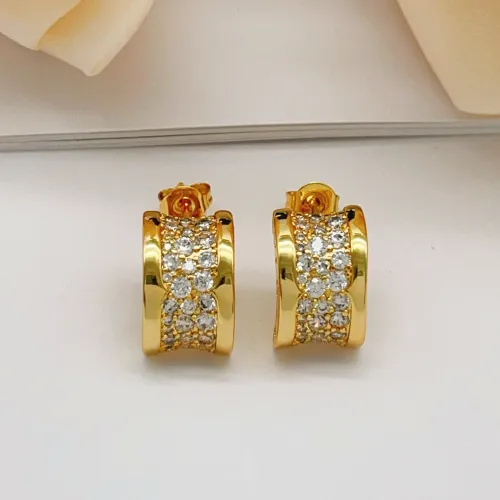 Wholesale Bvlgari Earrings For Women #1448022 $34.00 USD, Wholesale Quality Replica Bvlgari Earrings