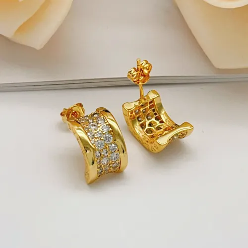 Replica Bvlgari Earrings For Women #1448022 $34.00 USD for Wholesale