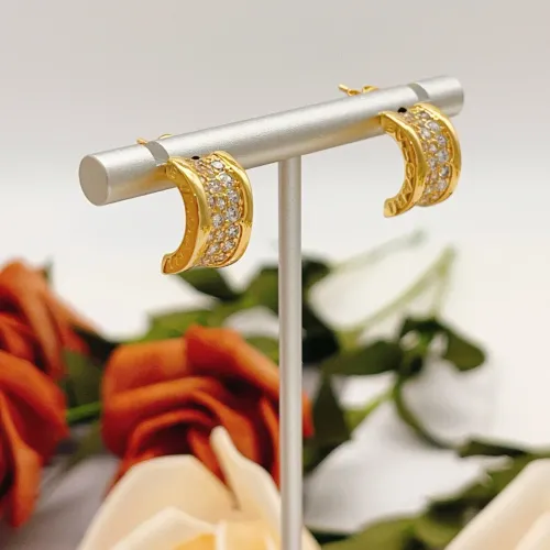 Replica Bvlgari Earrings For Women #1448022 $34.00 USD for Wholesale