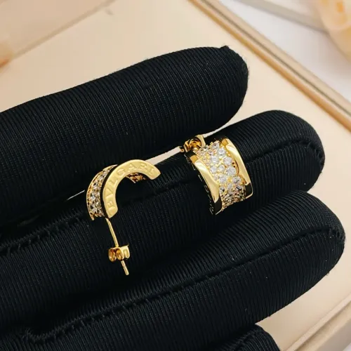 Replica Bvlgari Earrings For Women #1448022 $34.00 USD for Wholesale