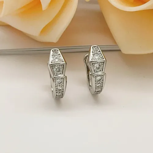 Replica Bvlgari Earrings For Women #1448023 $32.00 USD for Wholesale