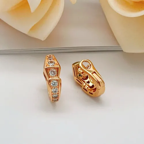 Wholesale Bvlgari Earrings For Women #1448024 $32.00 USD, Wholesale Quality Replica Bvlgari Earrings