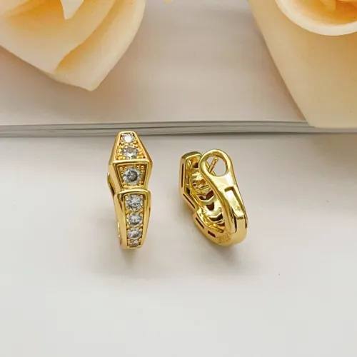 Wholesale Bvlgari Earrings For Women #1448025 $32.00 USD, Wholesale Quality Replica Bvlgari Earrings