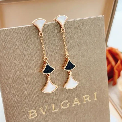 Wholesale Bvlgari Earrings For Women #1448026 $36.00 USD, Wholesale Quality Replica Bvlgari Earrings